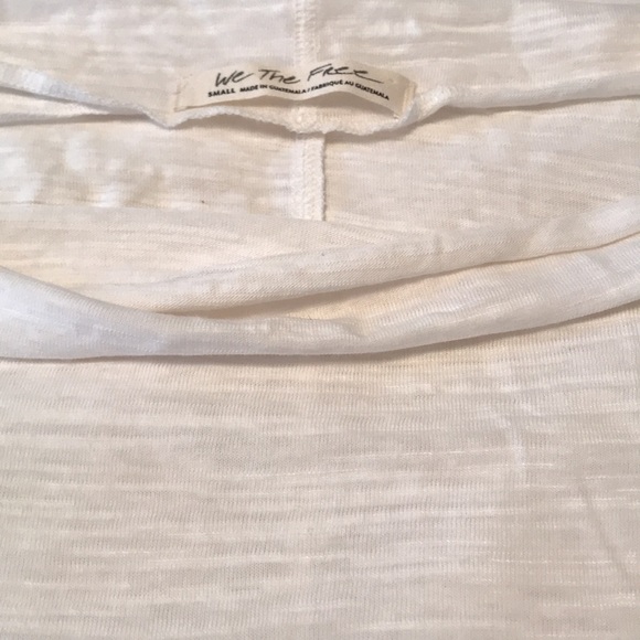 NWOT We The Free ( Free People) off white blouse - Picture 5 of 5